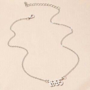 3/$30 🤍 Established “1995” Necklace
